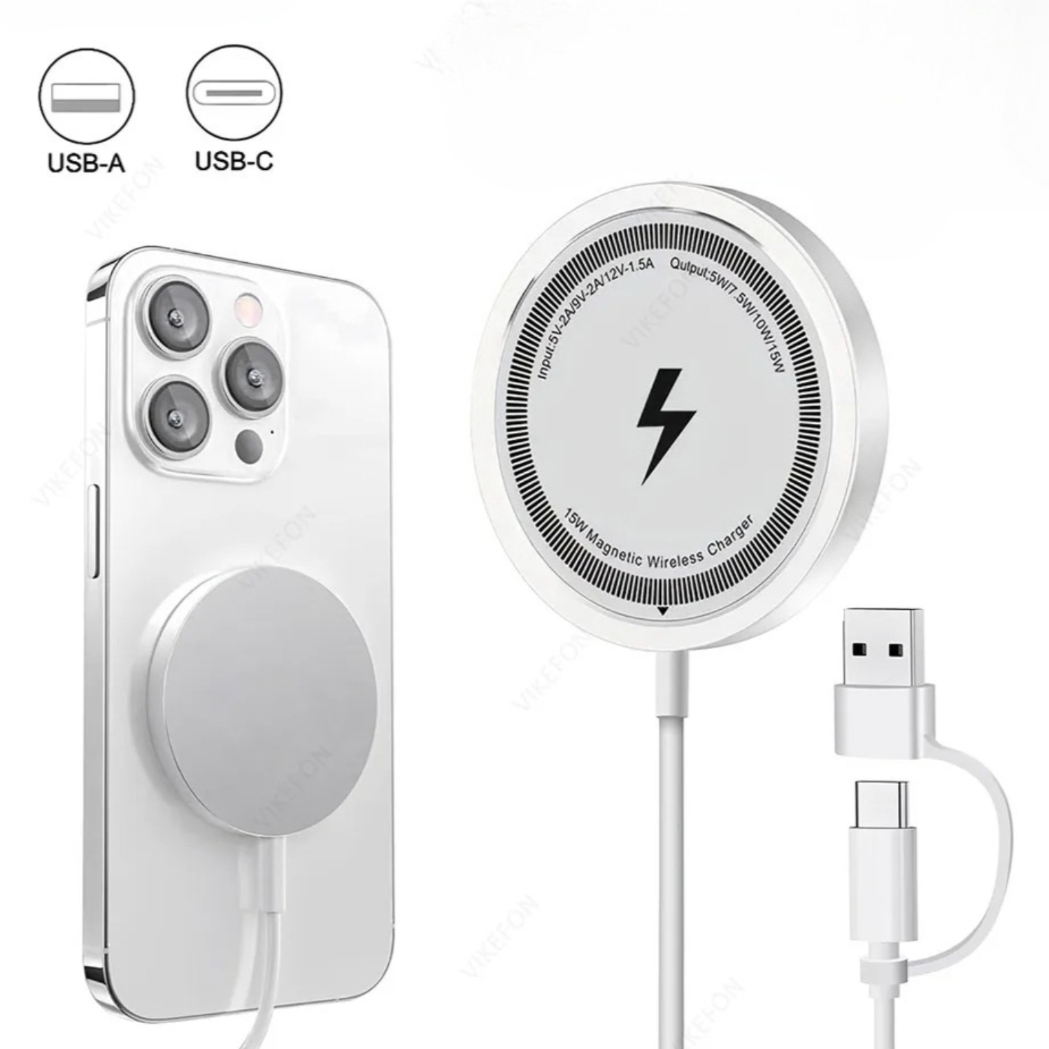 Smart Glasses Magnetic Charging Cable - Magnetyczna stacja szybkiego ładowania bezprzewodowego Magsafe