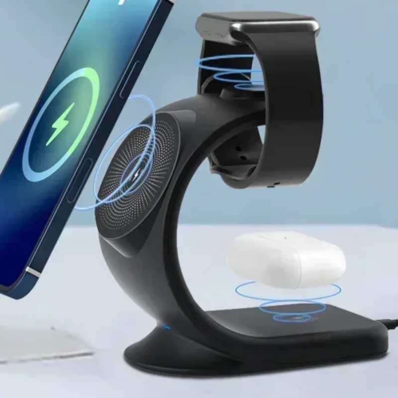 Smart Glasses Magnetic Charging Cable - Magnetyczna ładowarka bezprzewodowa 3 w 1,