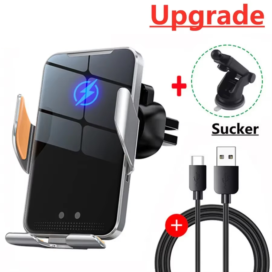 Smart Glasses Magnetic Charging Cable - Magnetyczna bezprzewodowa ładowarka samochodowa z uchwytem
