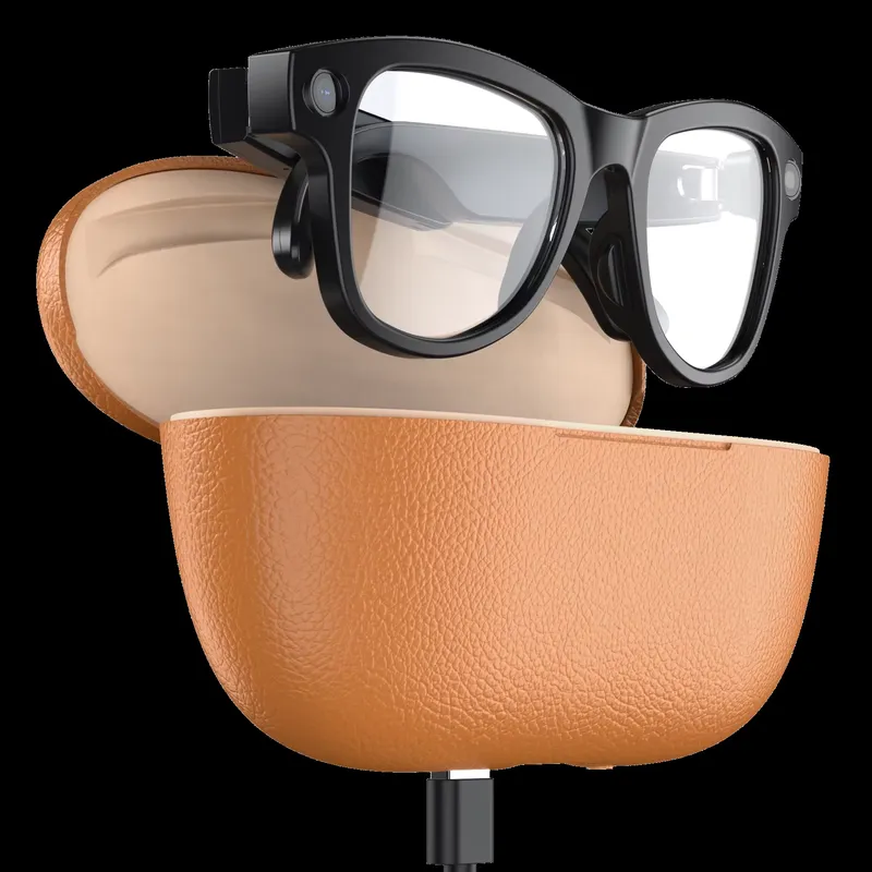 Smart Audio Glasses Bluetooth Polarized - Inteligentne okulary AI z kamerą 4K,