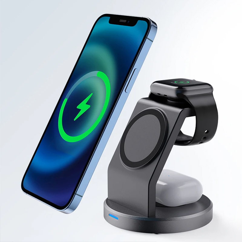 Smart Glasses Magnetic Charging Cable - Stojak na bezprzewodową ładowarkę 3 w