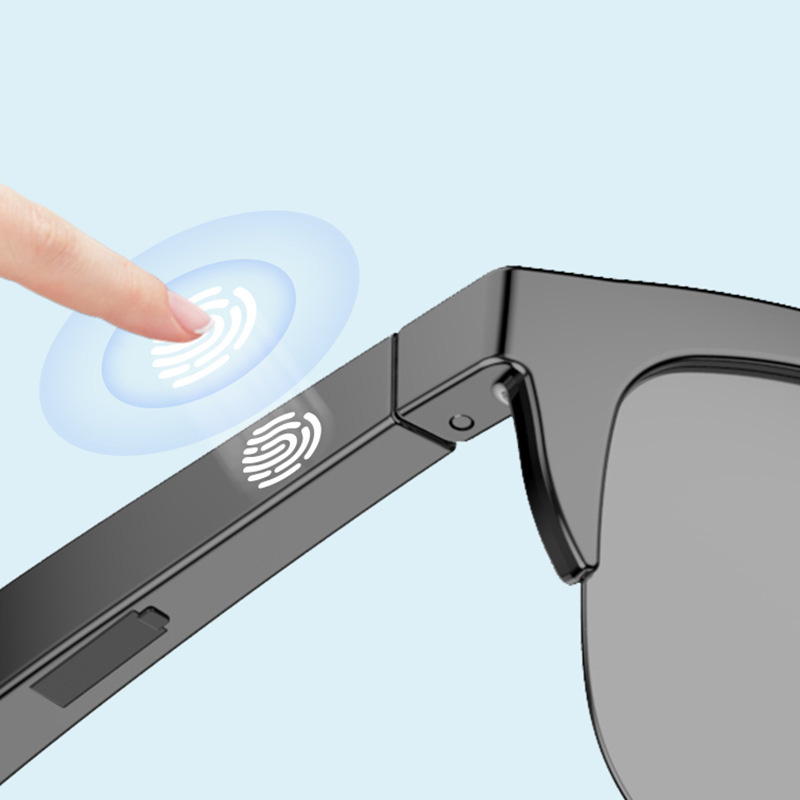 Bone Conduction Sunglasses Sports - Inteligentne okulary bezprzewodowe Lenovo z dotykowym