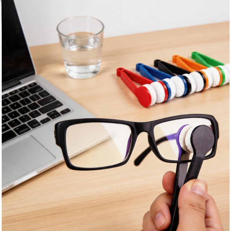 Eyewear Cleaning Cloth Microfiber Kit - 5-częściowy zestaw do czyszczenia okularów –