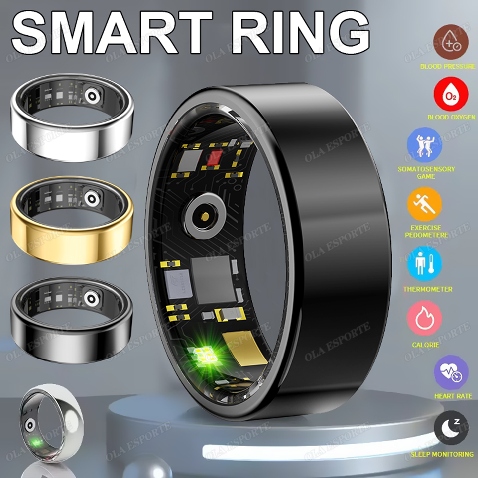 Smart Ring Health Tracker Blood Oxygen - 2027 – nowy, inteligentny pierścień dla