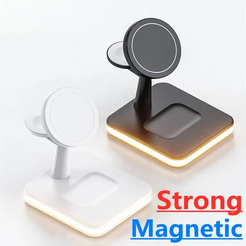 Smart Glasses Magnetic Charging Cable - Bezprzewodowa magnetyczna ładowarka 3 w 1