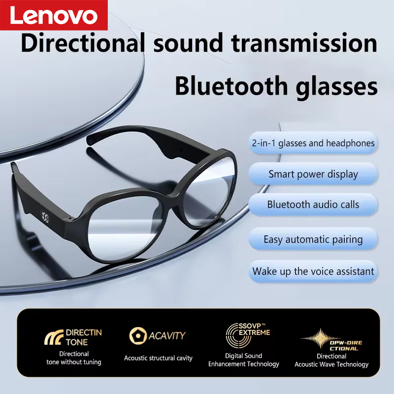 Smart Audio Glasses Touch Control - Okulary Lenovo Smart Bluetooth z Bluetooth