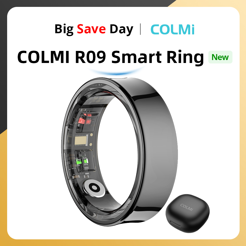 2024 COLMI R09 Inteligentny pi – Smart Ring Health Tracker Blood Oxygen recenzja i cena