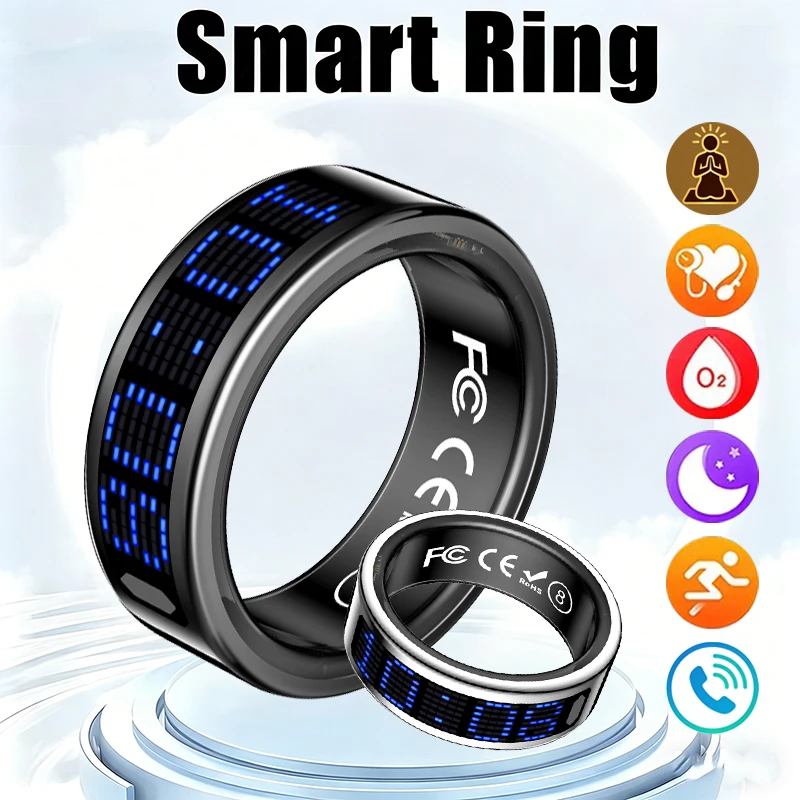 Nowy Inteligentny Pierścień z  – Smart Ring Health Tracker Blood Oxygen recenzja i cena