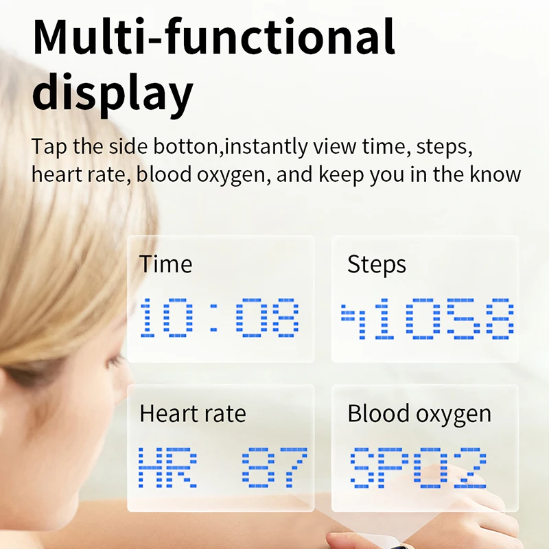 Nowy Inteligentny Pierścień z  – Smart Ring Health Tracker Blood Oxygen recenzja i cena