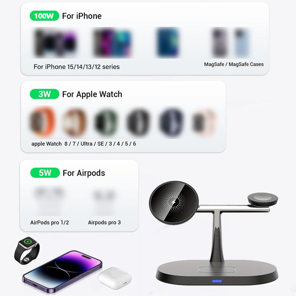 Magnetyczna bezprzewodowa stac – Smart Glasses Magnetic Charging Cable recenzja i cena