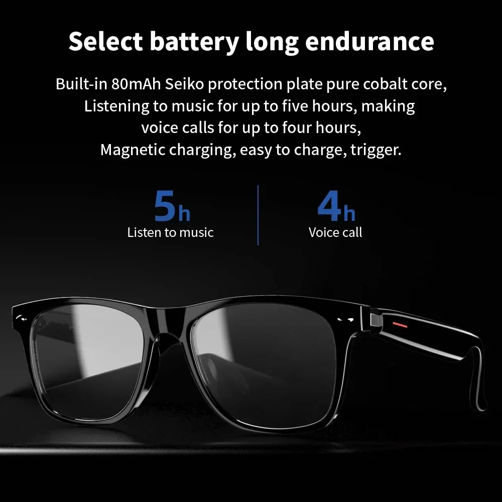 Okulary inteligentne VIKEFON E – Smart Audio Glasses Bluetooth Polarized recenzja i cena