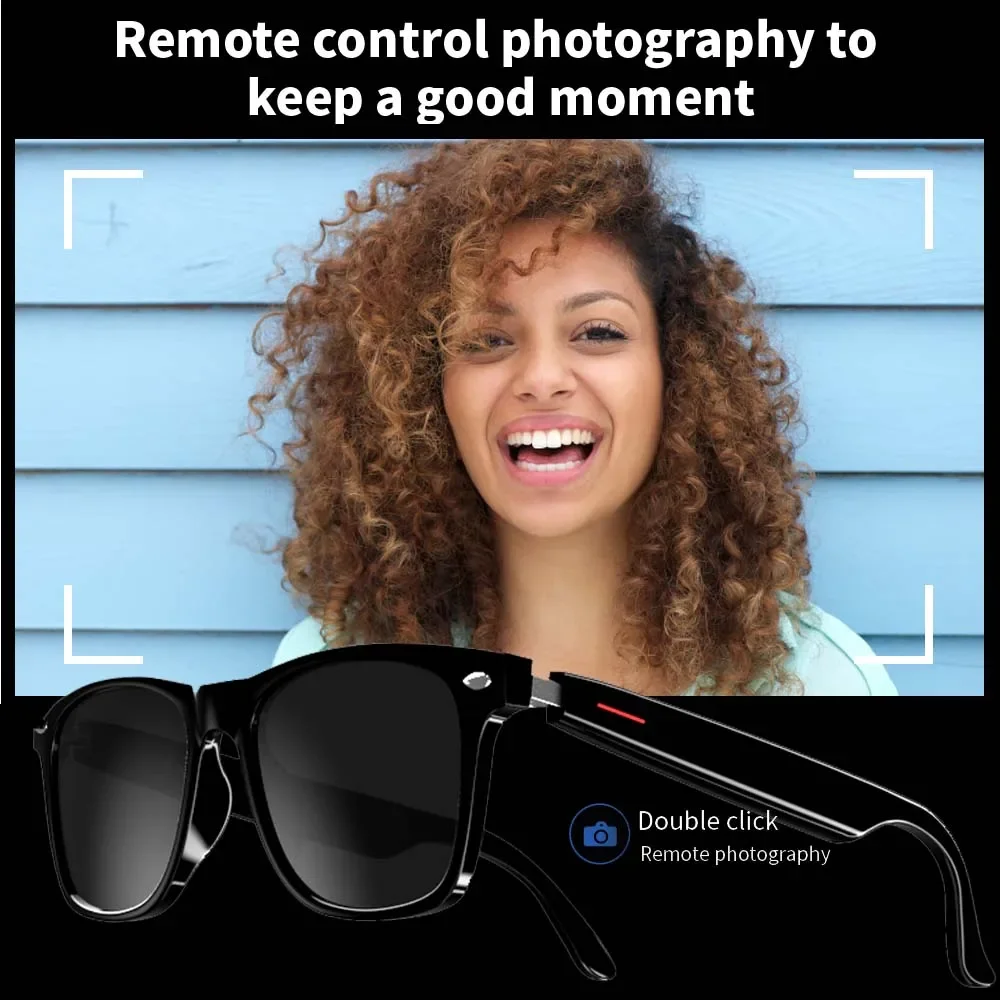 Okulary inteligentne VIKEFON E – Smart Audio Glasses Bluetooth Polarized recenzja i cena