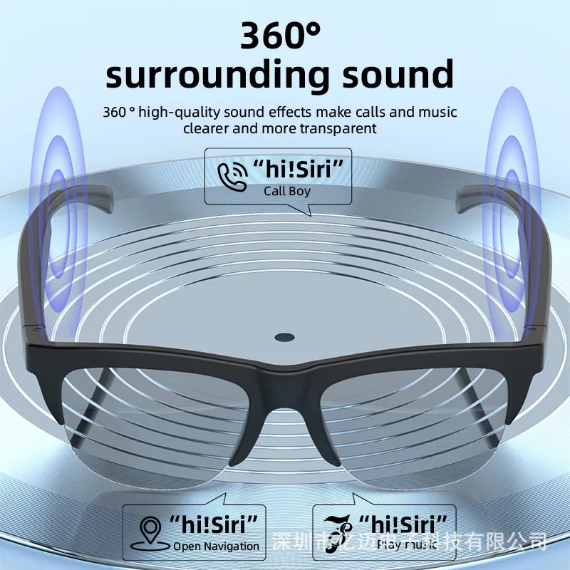 Okulary Bluetooth F02 Smart dl – Photochromic Smart Sunglasses Audio recenzja i cena