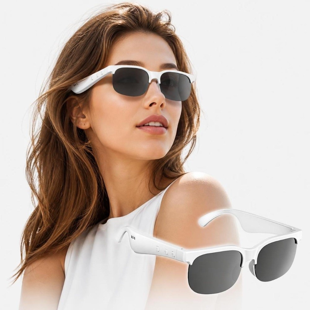 Bezprzewodowe słuchawki douszn – Smart Audio Glasses Touch Control recenzja i cena