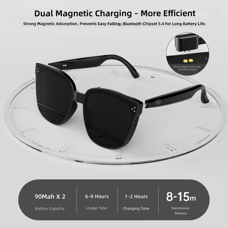 Inteligentne okulary z przewod – Bone Conduction Sunglasses Sports recenzja i cena