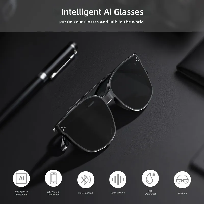 Inteligentne okulary z przewod – Bone Conduction Sunglasses Sports recenzja i cena