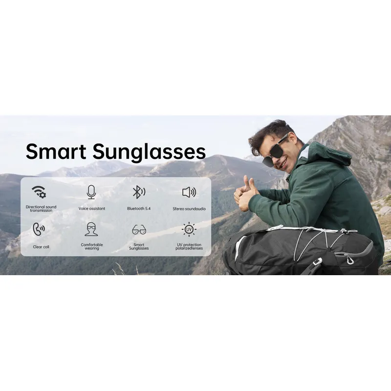 Inteligentne okulary z przewod – Bone Conduction Sunglasses Sports recenzja i cena