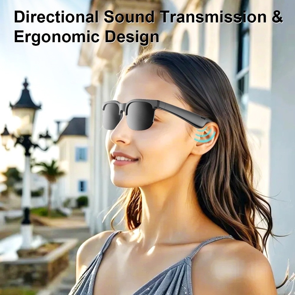 Bezprzewodowe słuchawki douszn – Smart Audio Glasses Touch Control recenzja i cena