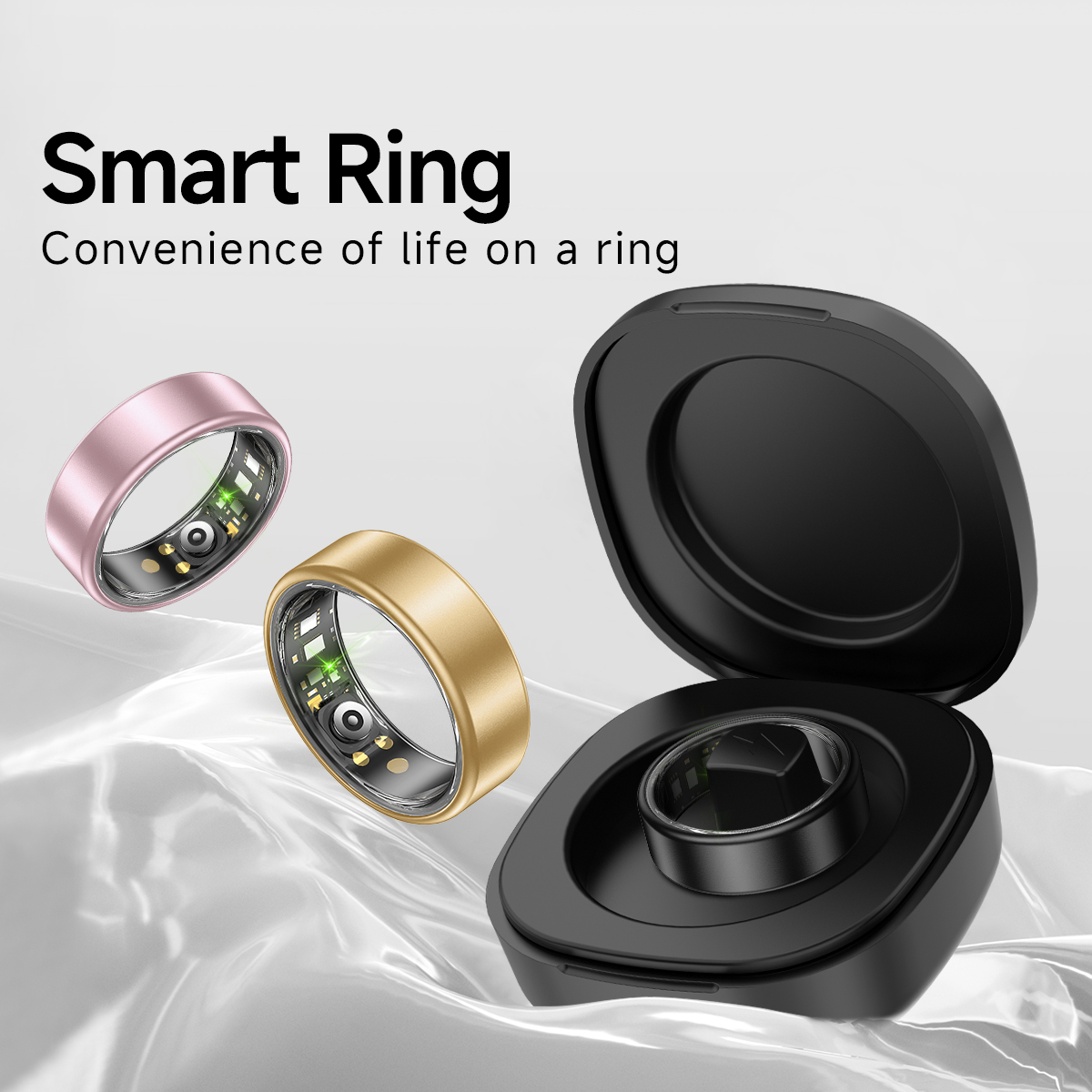Najnowszy inteligentny pierści – Smart Ring Health Tracker Blood Oxygen recenzja i cena