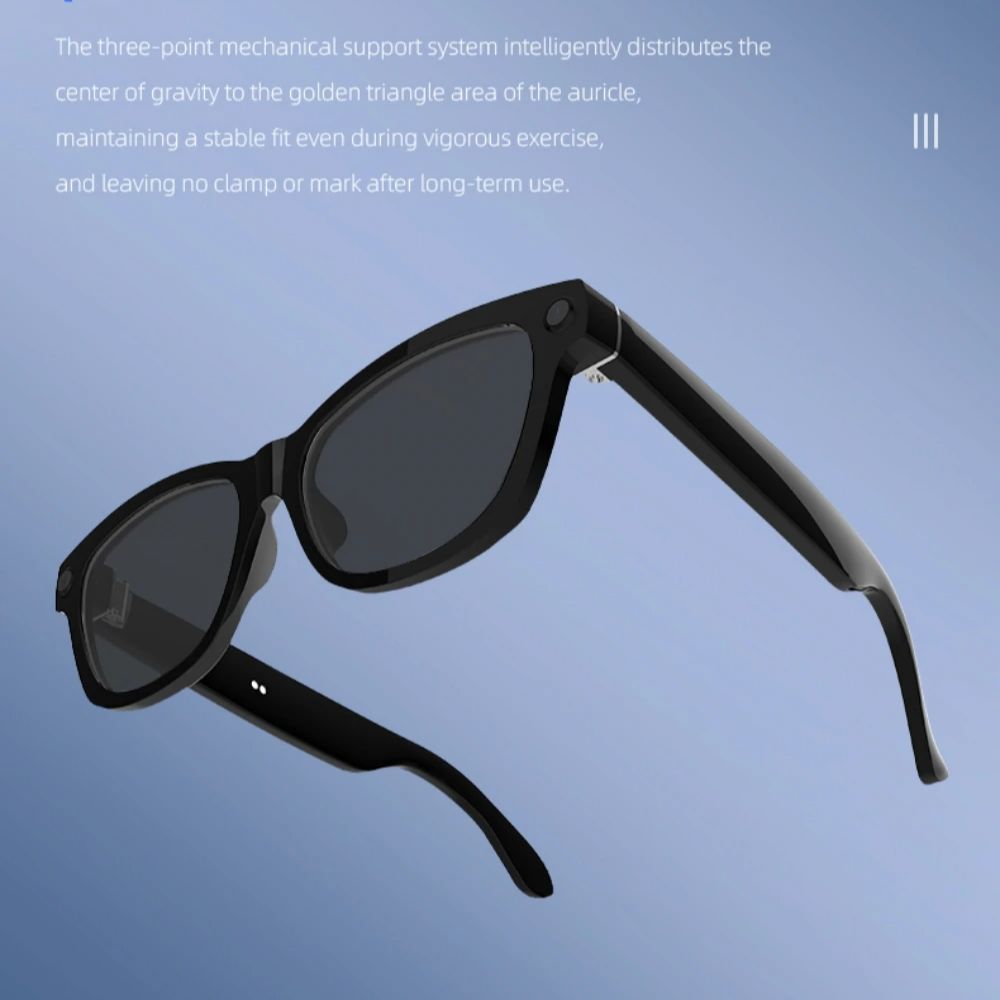 Okulary inteligentne V03 AI z  – Smart Sunglasses Open Ear Music Calls recenzja i cena