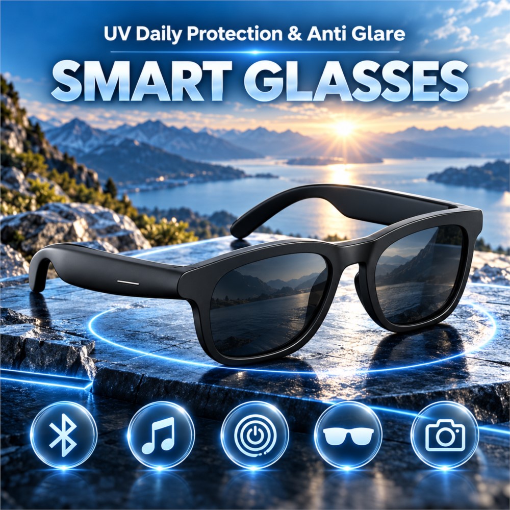 Inteligentne okulary audio, be – Smart Audio Glasses Touch Control recenzja i cena