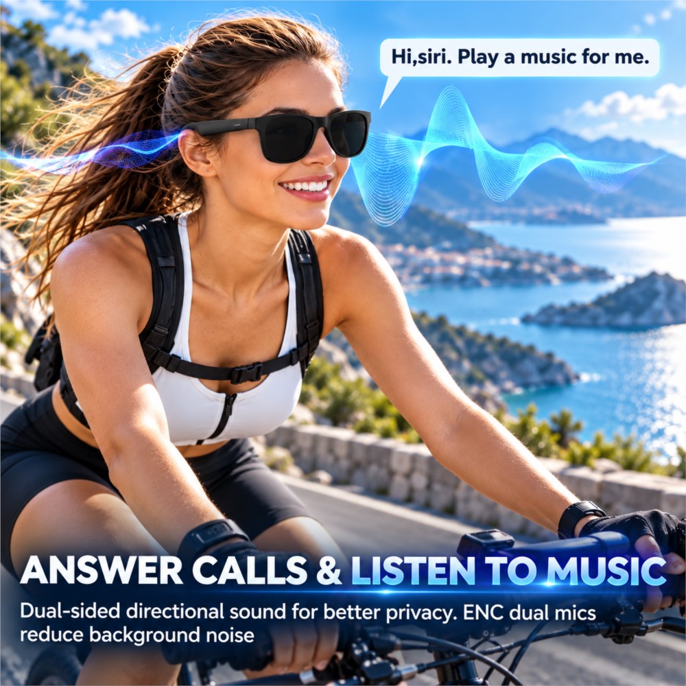 Inteligentne okulary audio, be – Smart Audio Glasses Touch Control recenzja i cena