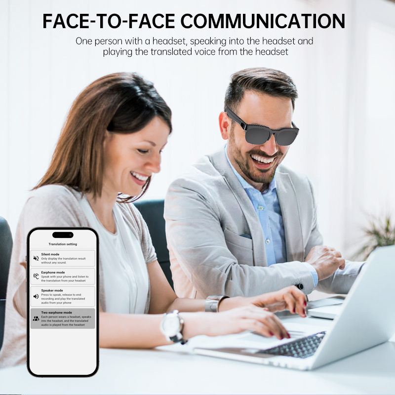 Inteligentne okulary słuchawko – Smart Sunglasses Open Ear Music Calls recenzja i cena