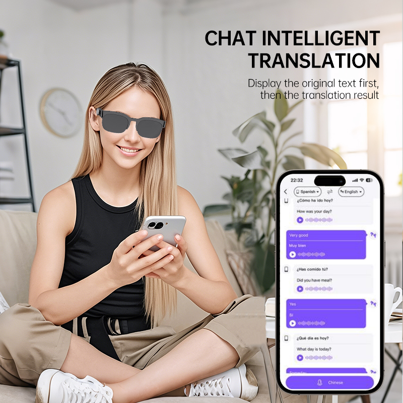 Inteligentne okulary słuchawko – Smart Sunglasses Open Ear Music Calls recenzja i cena