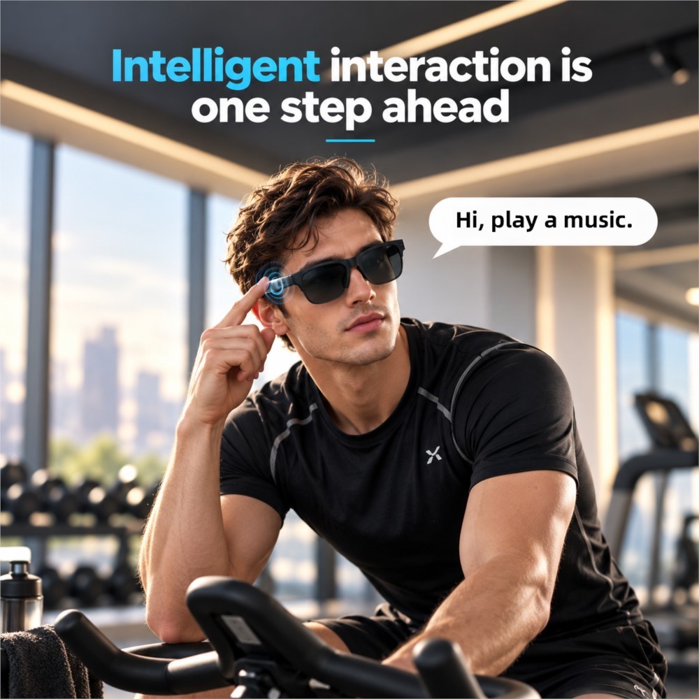 Nowe inteligentne okulary bezp – Smart Audio Glasses Touch Control recenzja i cena