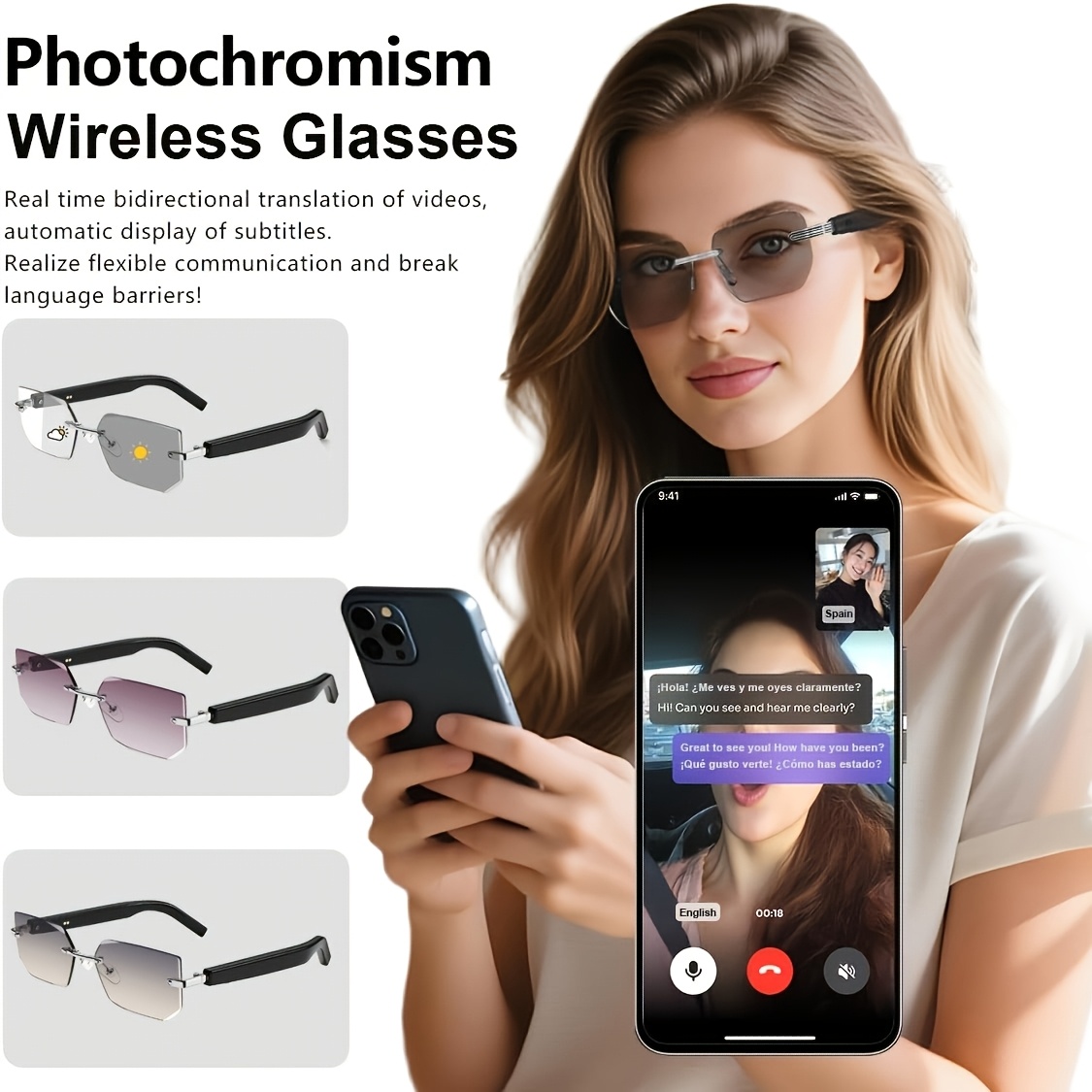 Stylowe okulary przeciwsłonecz – Smart Sunglasses Open Ear Music Calls recenzja i cena