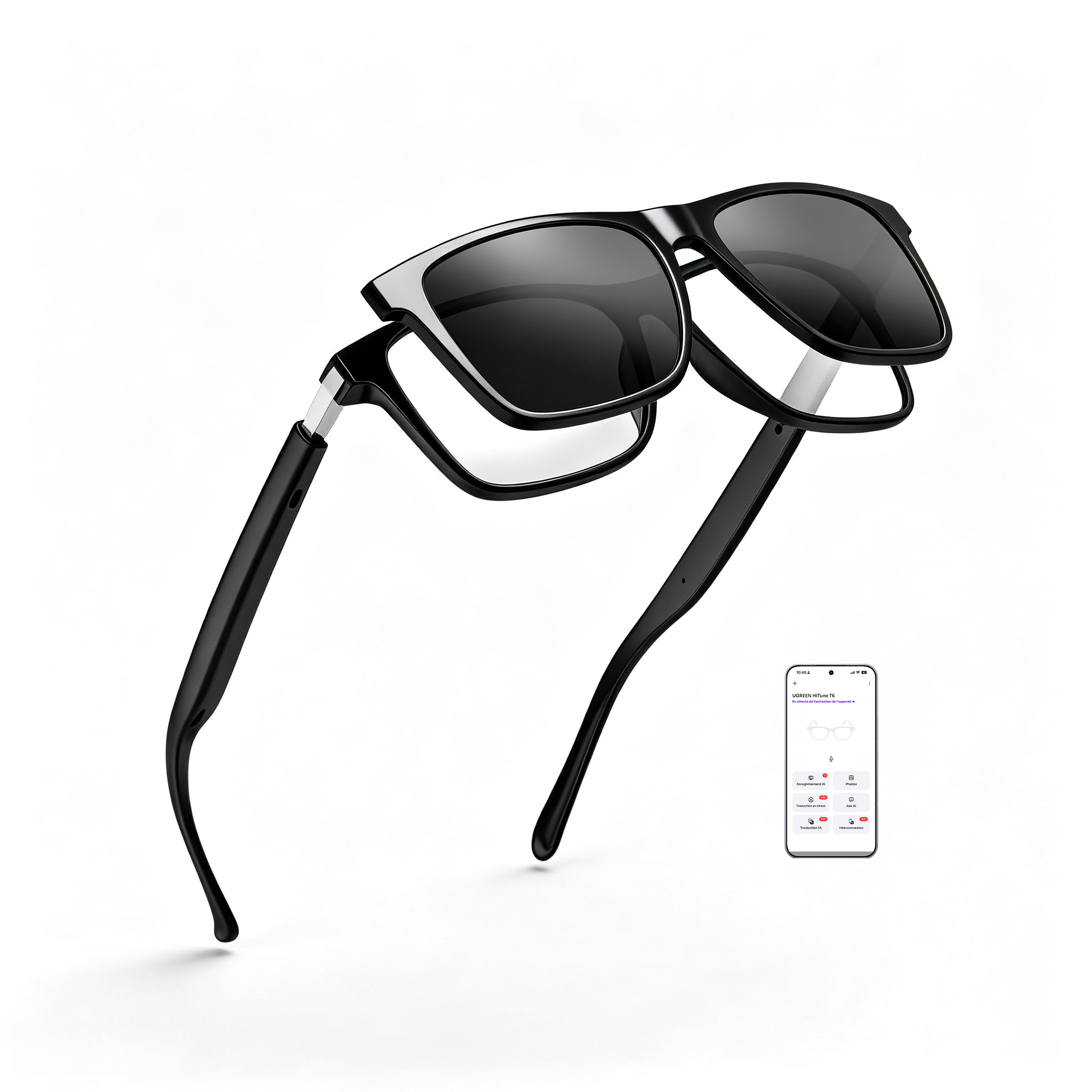 Inteligentne okulary Bluetooth – Smart Audio Glasses Touch Control recenzja i cena