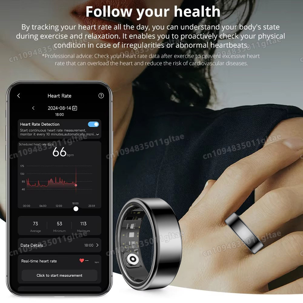 Inteligentny pierścień R10 z e – Smart Ring Health Tracker Blood Oxygen recenzja i cena