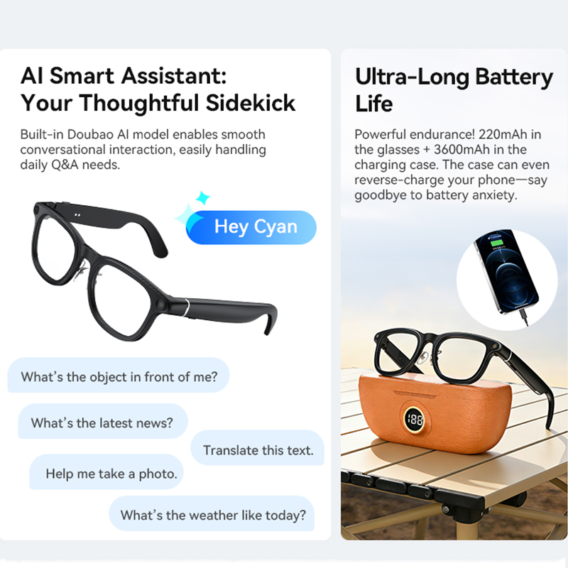 Okulary przeciwsłoneczne męski – Smart Glasses Camera Video Recording 1080P recenzja i cena