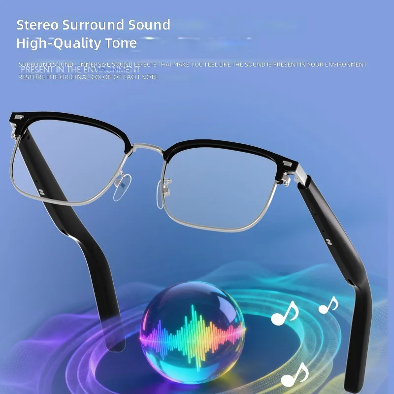 Inteligentne okulary Bluetooth – Photochromic Smart Sunglasses Audio recenzja i cena