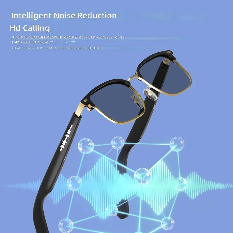 Inteligentne okulary Bluetooth – Photochromic Smart Sunglasses Audio recenzja i cena