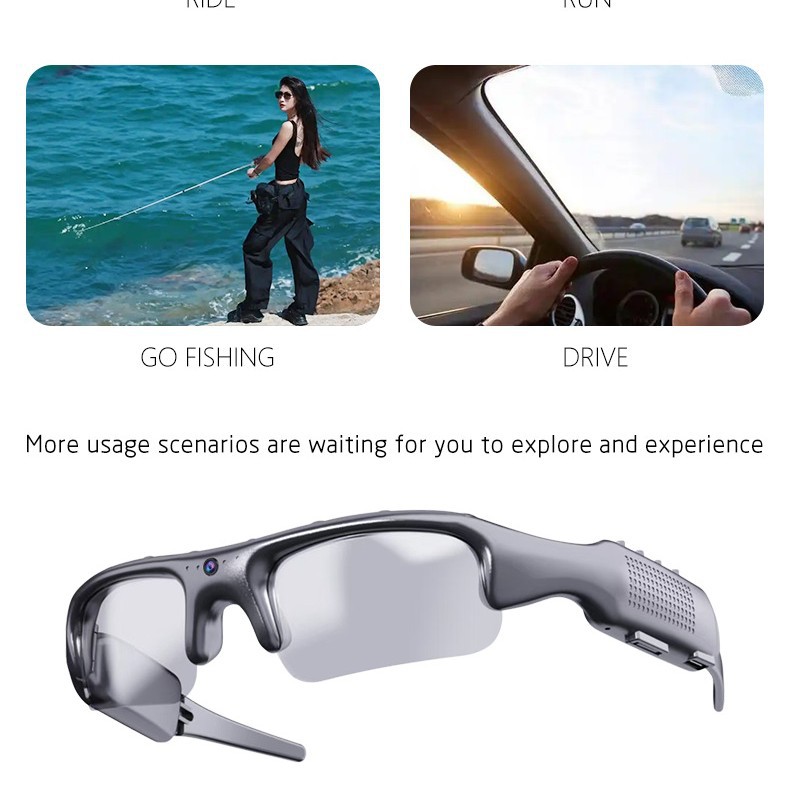 Okulary rowerowe z inteligentn – Photochromic Smart Sunglasses Audio recenzja i cena