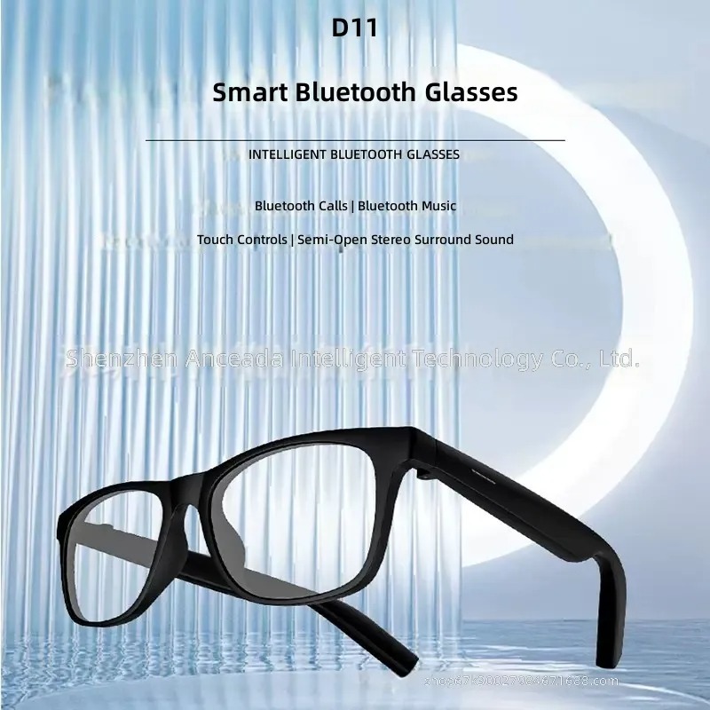 Okulary Smart Glasses D11Plus  – Smart Audio Glasses Touch Control recenzja i cena