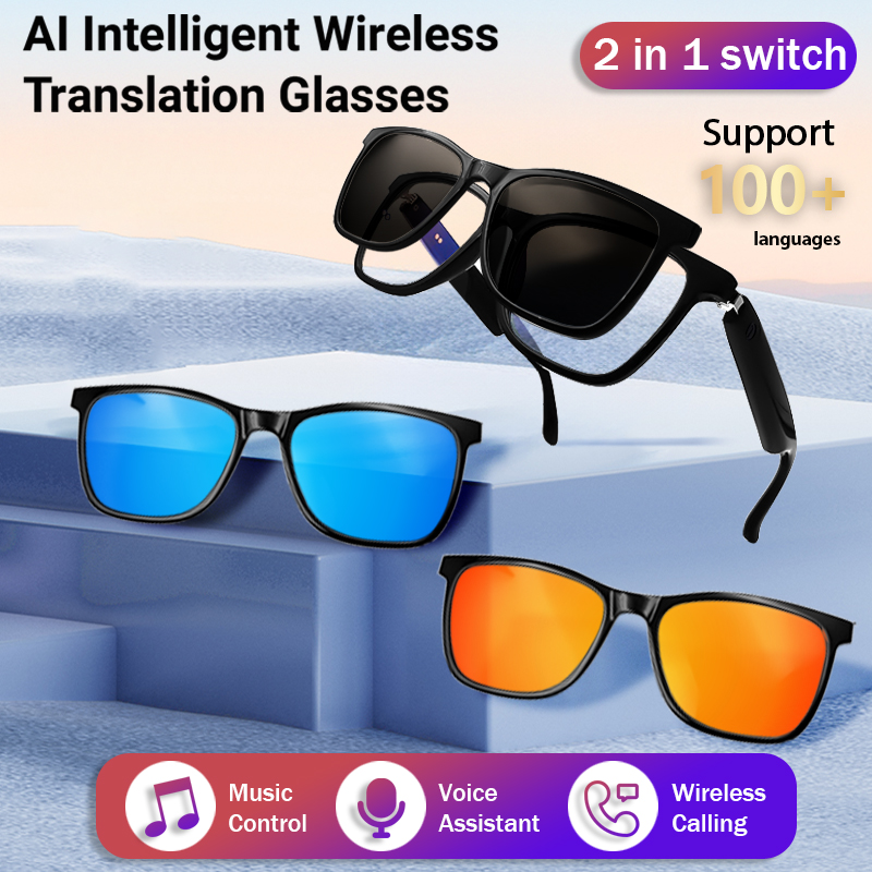 Inteligentne okulary audio z f – Smart Audio Glasses Touch Control recenzja i cena