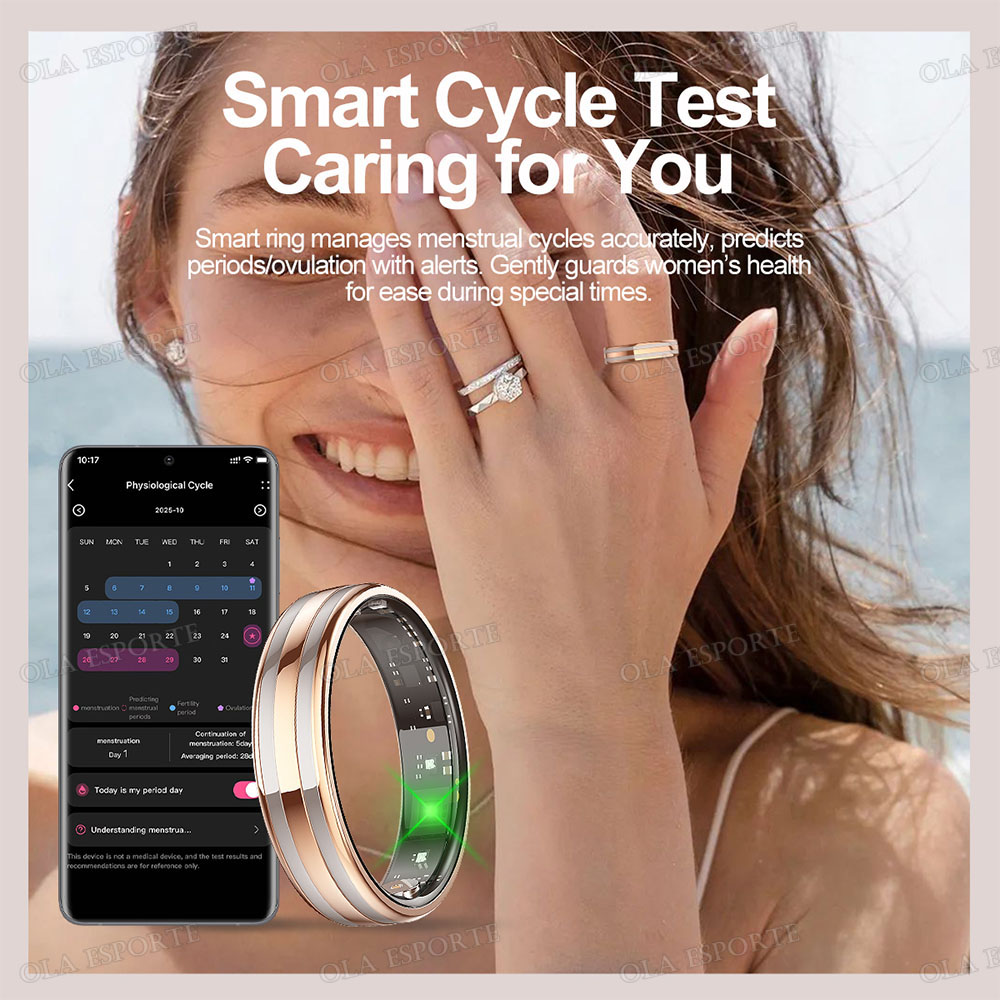 Nowy cienki inteligentny pierś – Smart Ring Health Tracker Blood Oxygen recenzja i cena