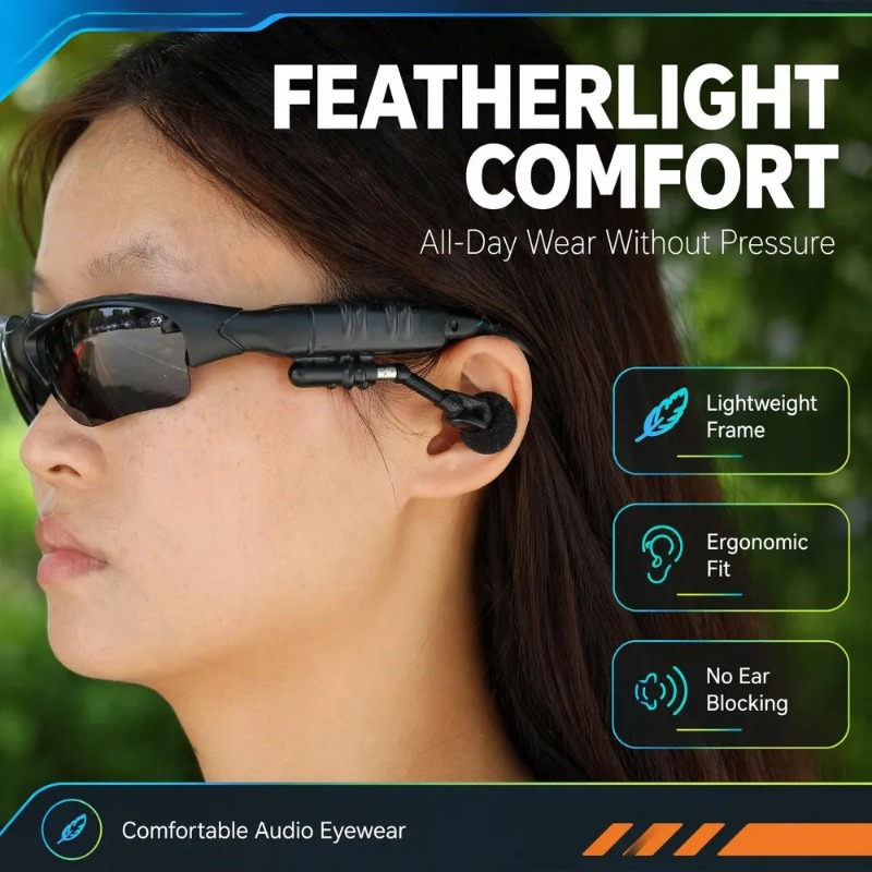 Okulary przeciwsłoneczne Bluet – Smart Audio Glasses Bluetooth Polarized recenzja i cena