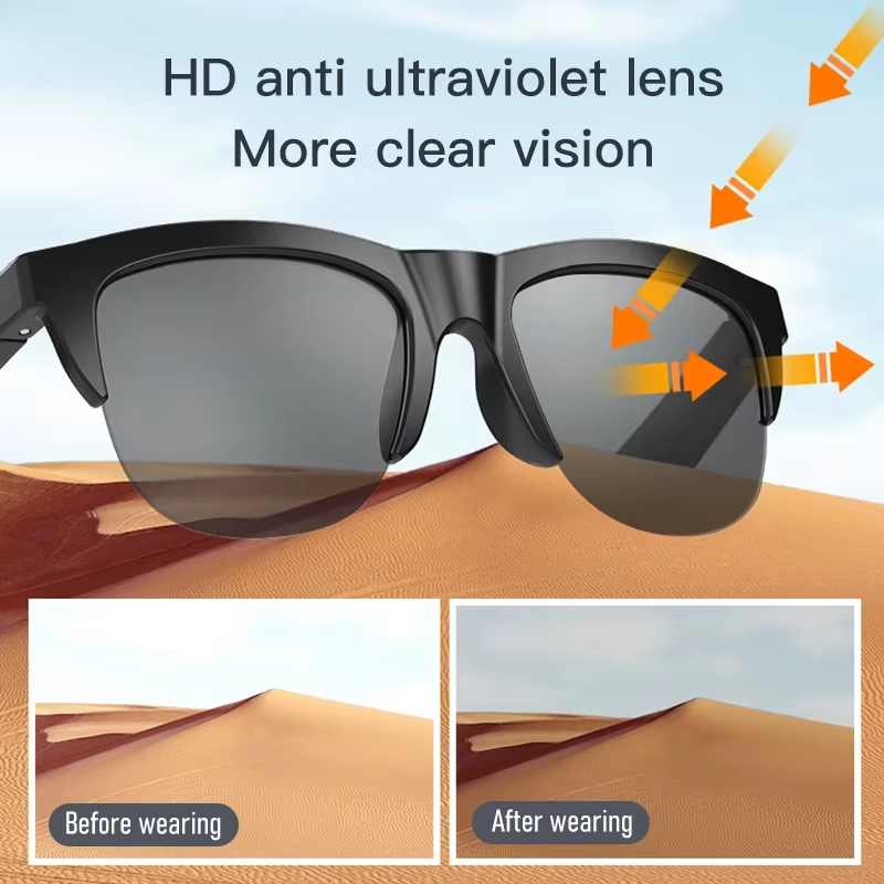 Okulary przeciwsłoneczne z fun – Smart Audio Glasses Touch Control recenzja i cena