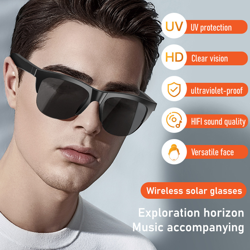 Inteligentne okulary bezprzewo – Bone Conduction Sunglasses Sports recenzja i cena