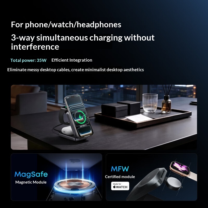 Anker A25N1 Prime 3 w 1 Bezprz – Smart Glasses Magnetic Charging Cable recenzja i cena