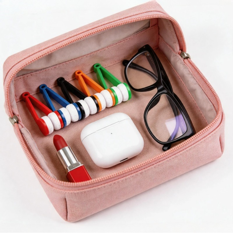 5-częściowy zestaw do czyszcze – Eyewear Cleaning Cloth Microfiber Kit recenzja i cena