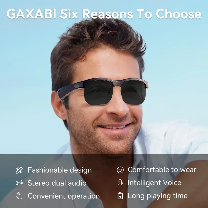 Inteligentne okulary Bluetooth – Bone Conduction Sunglasses Sports recenzja i cena