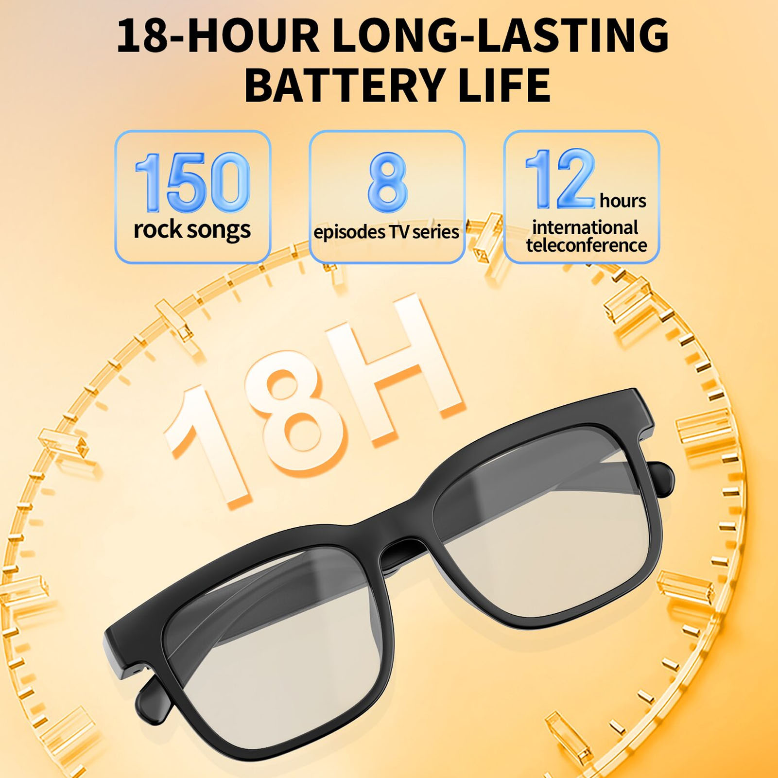 Inteligentne okulary audio dla – Blue Light Blocking Smart Audio Glasses recenzja i cena