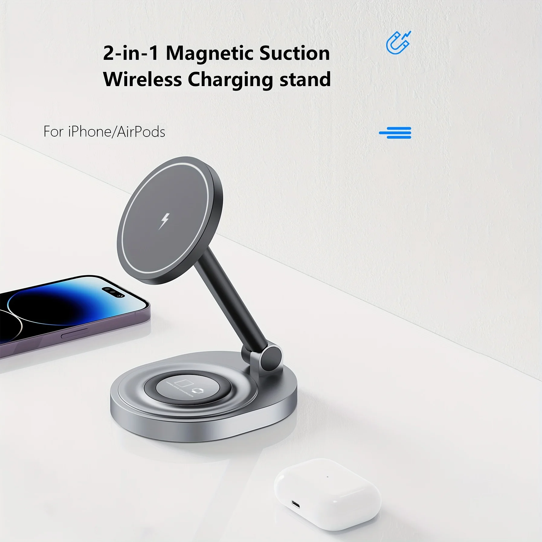 Magnetyczna podstawka do ładow – Smart Glasses Magnetic Charging Cable recenzja i cena