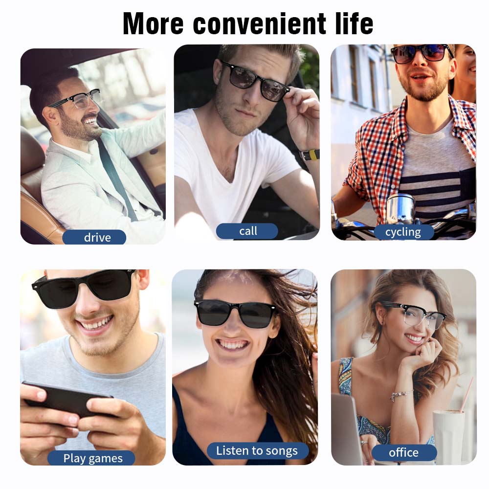 Inteligentne okulary SENBONO E – Smart Audio Glasses Bluetooth Polarized recenzja i cena