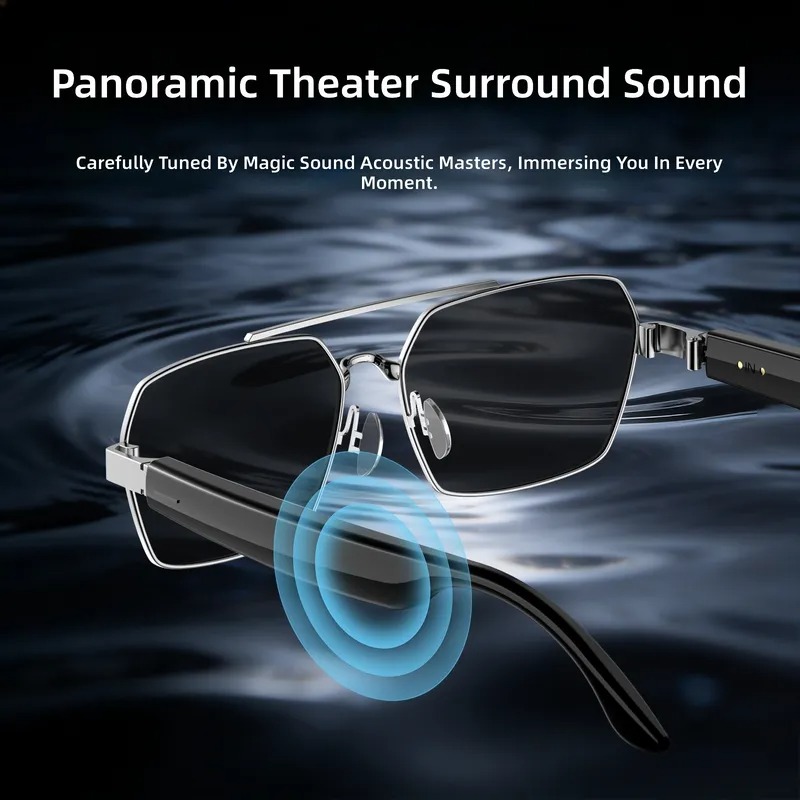 Inteligentne okulary AI z Blue – Smart Audio Glasses Bluetooth Polarized recenzja i cena