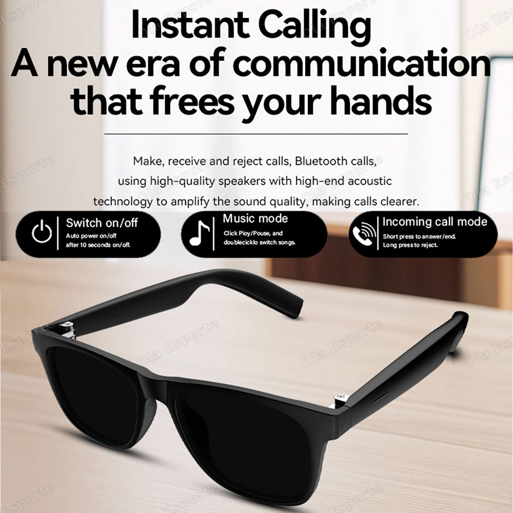 Nowe inteligentne okulary prze – Smart Audio Glasses Touch Control recenzja i cena